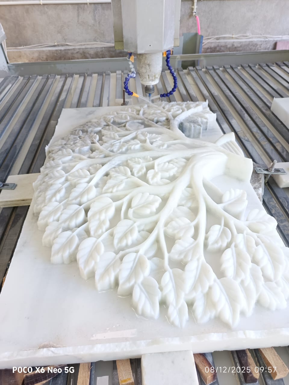 crafting — White Marble craftsmanship by Marbrest Stone, Makrana, Rajasthan