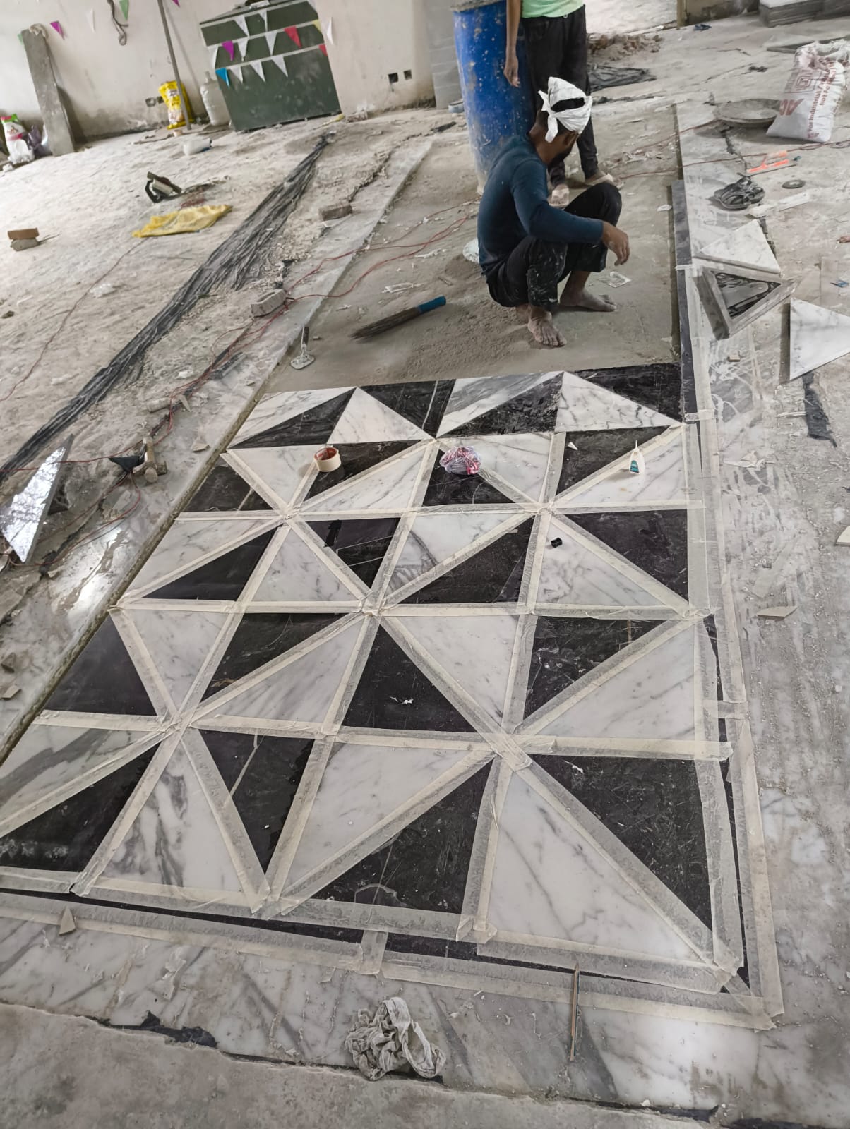 flooring — marble craftsmanship by Marbrest Stone, banglore