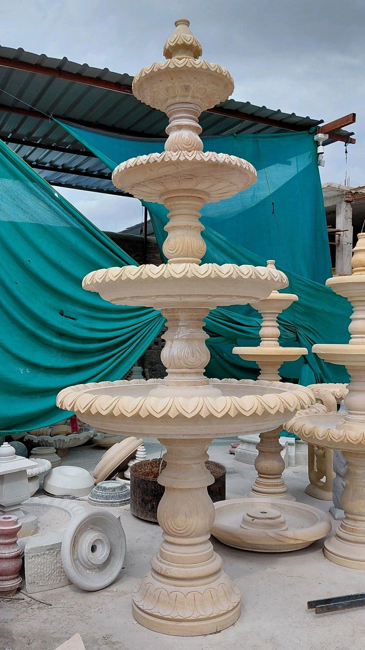 fountain — marble craftsmanship by Marbrest Stone, Jaipur